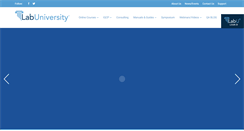 Desktop Screenshot of labuniversity.org